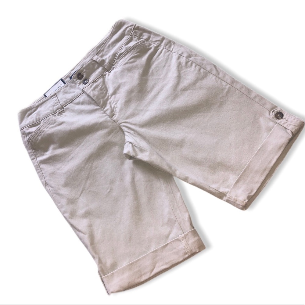 Charter Club Tummy Control Chino Shorts - Picture 5 of 8